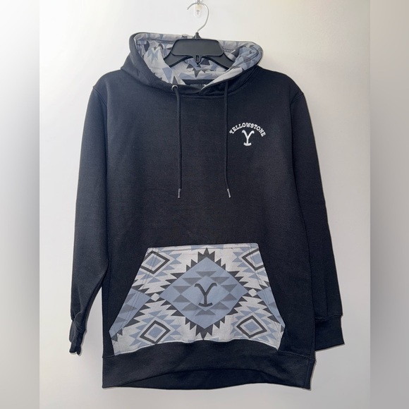 Women’s Aztec Yellowstone Hoodie - Picture 1 of 6